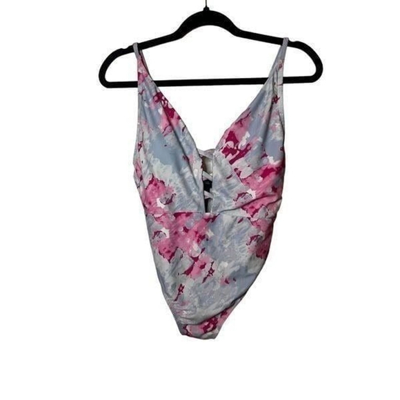 Jessica Simpson Other - Jessica Simpson Tie Dye One Piece Swimsuit Size M